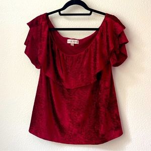 Velvet Off the Shoulder Top